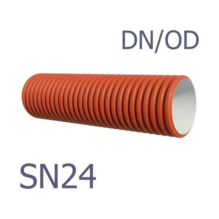 Труба гофрированная SN24 DN/OD