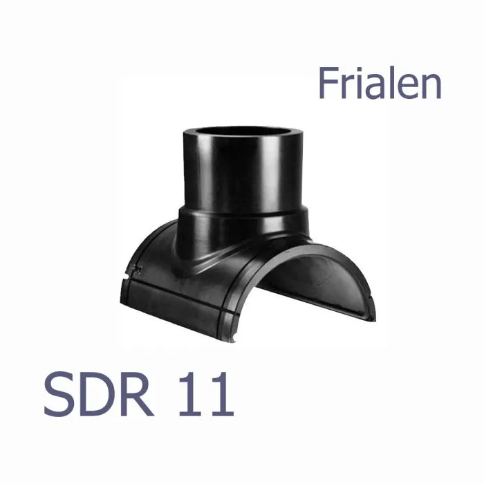 Седелка электросварная SA VL SDR 11 Frialen с гладким патрубком и вакуумным зажимом