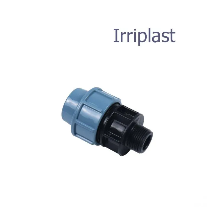 Муфта ПНД компрессионная с наружной резьбой Irriplast2