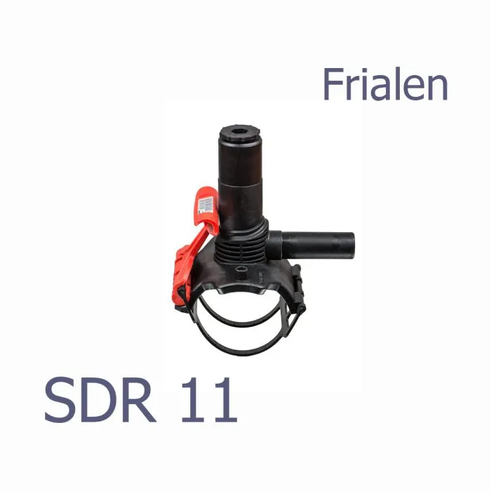 Седловой отвод электросварной DAA SDR 11 Frialen (врезка под давлением)