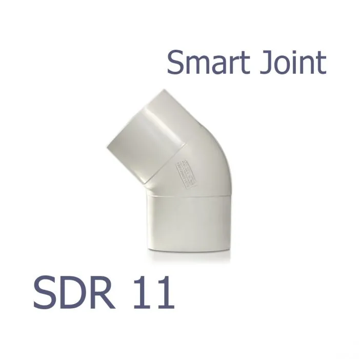 Отвод 45º SDR 11 Smart Joint PE-RT