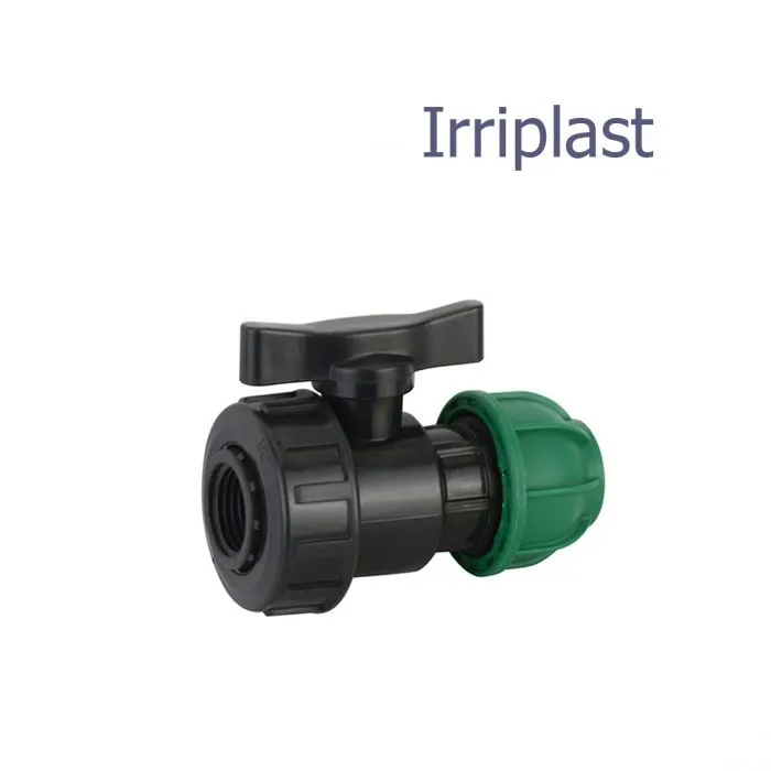 Кран шаровый внутренняя резьба Irriplast