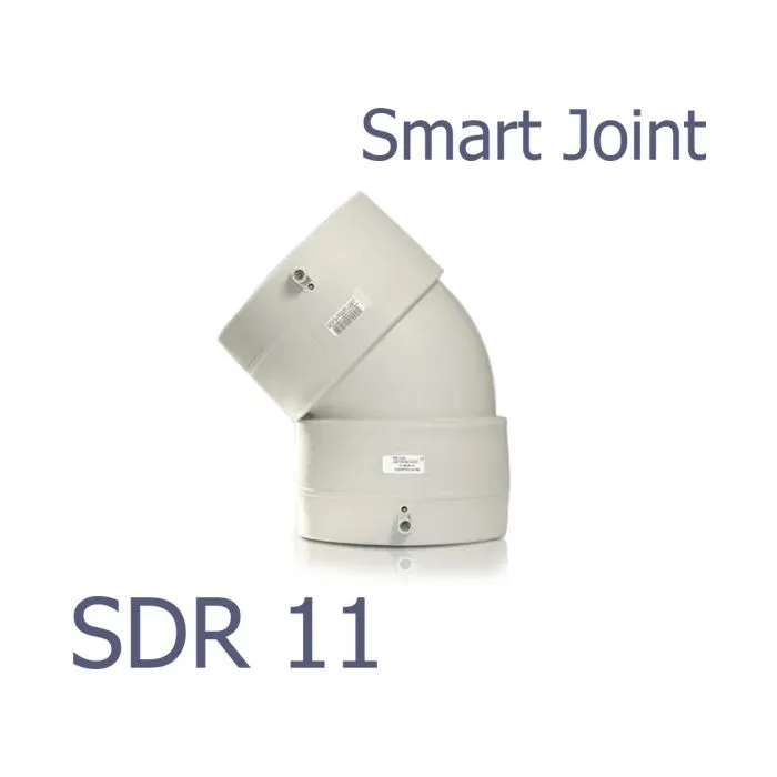 Отвод 45º электросварной SDR 11 Smart Joint PE-RT