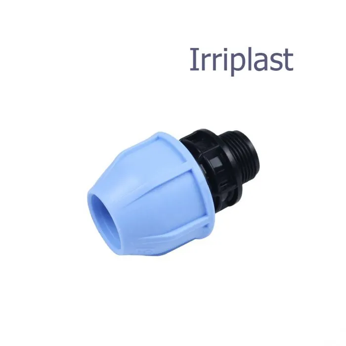 Муфта ПНД компрессионная с наружной резьбой Irriplast