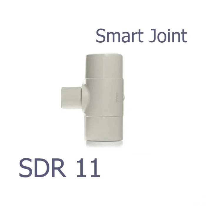 Тройник редукционный литой 90º SDR 11 Smart Joint PE-RT