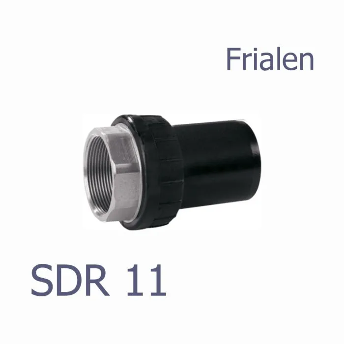 Переход UAM SDR 11 Frialen с внутренней резьбой c ПЭ на металл