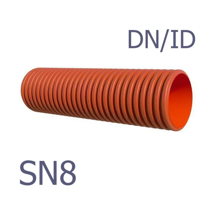 Труба гофрированная SN8 DN/ID