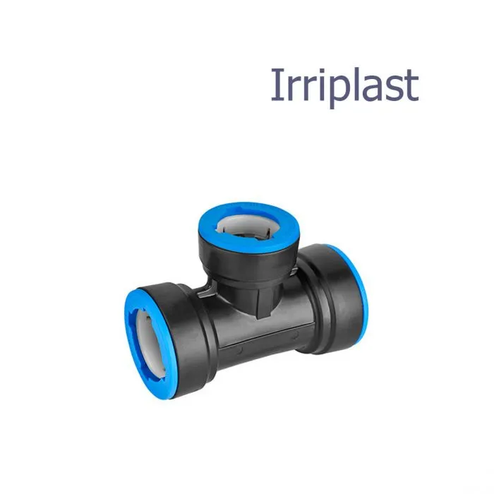 Тройник ПНД редукционный Irriplast push-fit